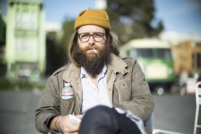 Photo of a San Francisco hipster